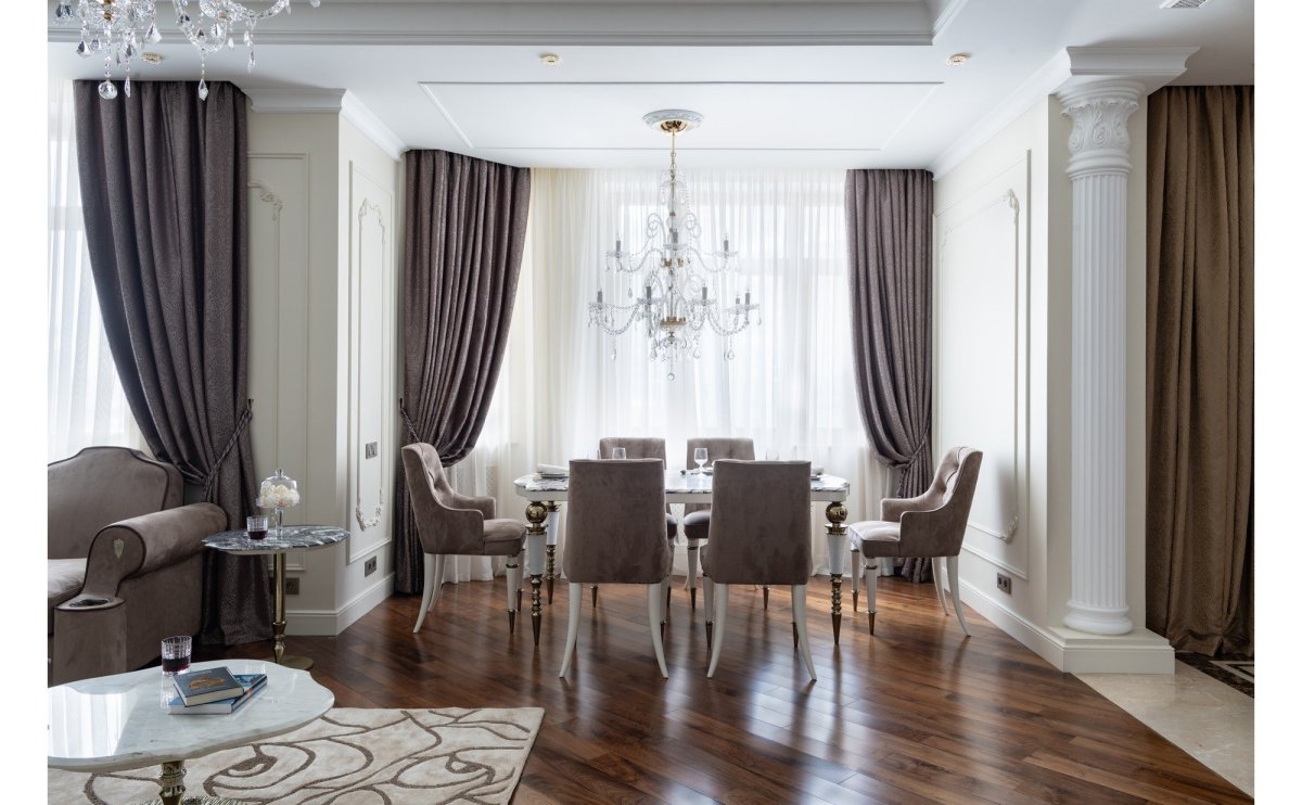 Неоклассицизм шторы