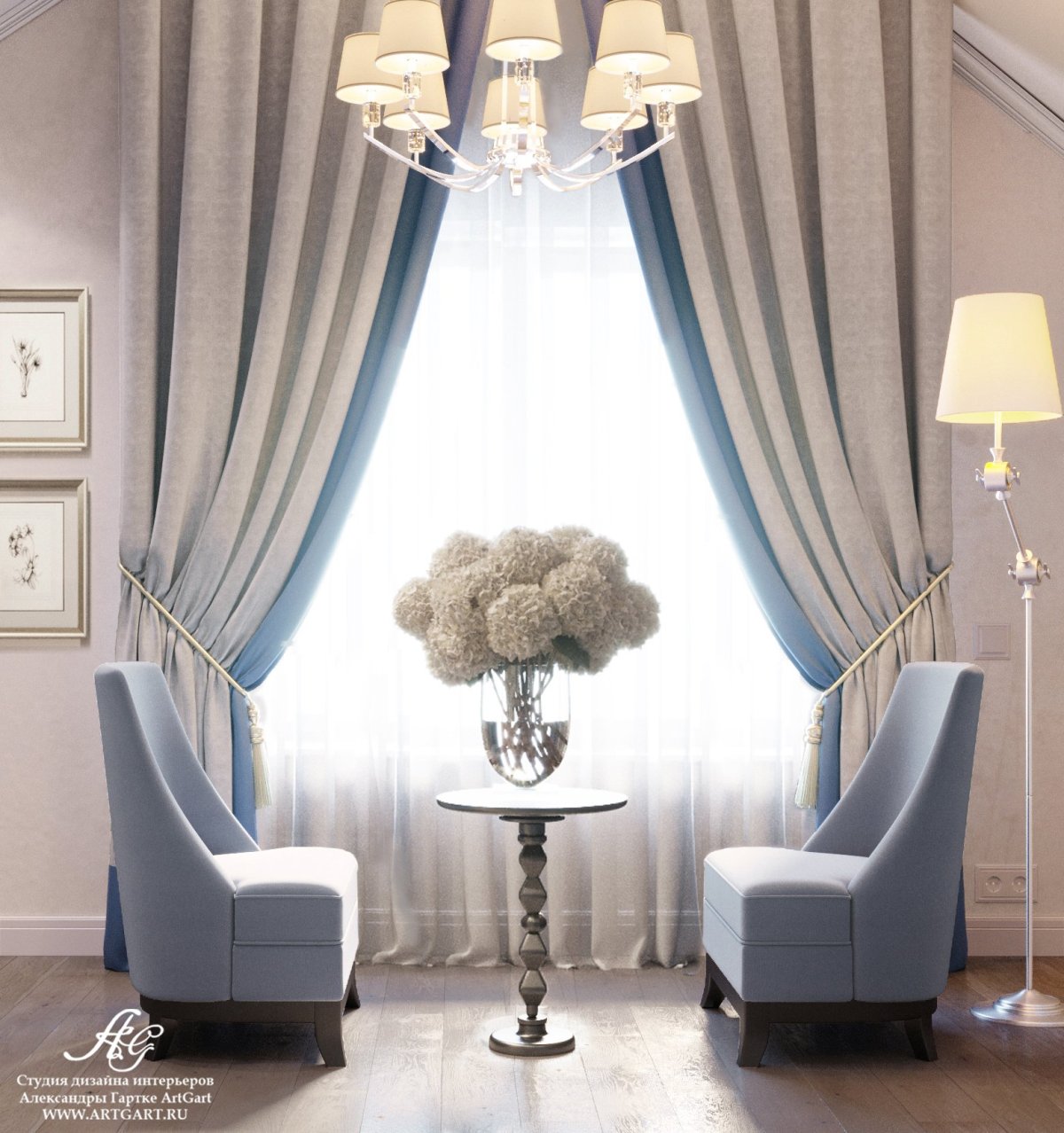 Портьеры Неоклассика