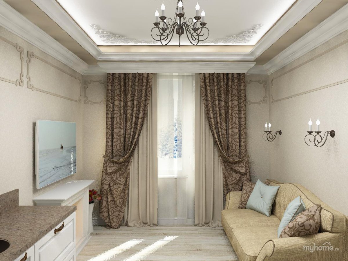 Неоклассицизм шторы