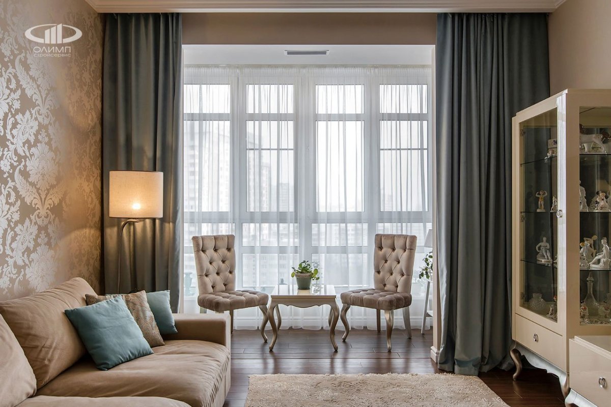 Гостиная Неоклассика Тиффани