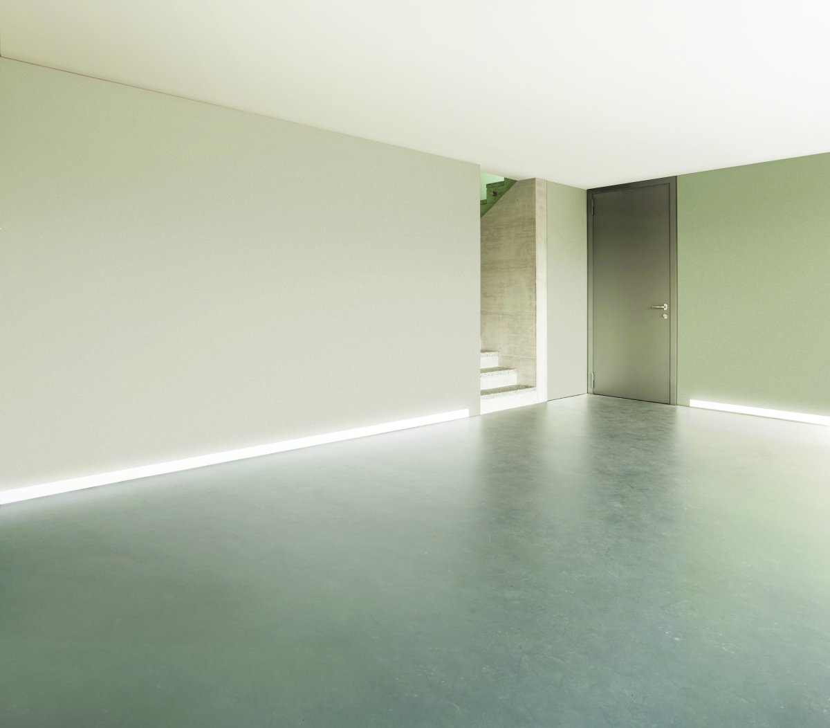 Светящийся напольный плинтус