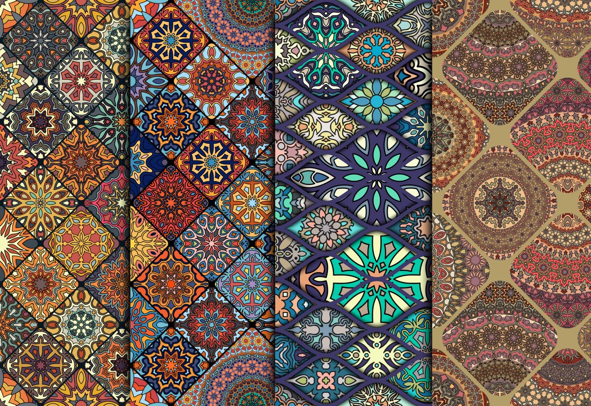 Ткань в Восточном стиле