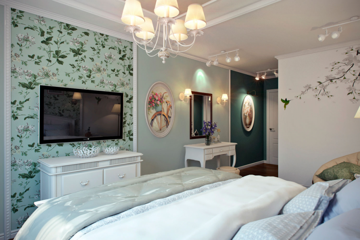 Телевизор в спальне
