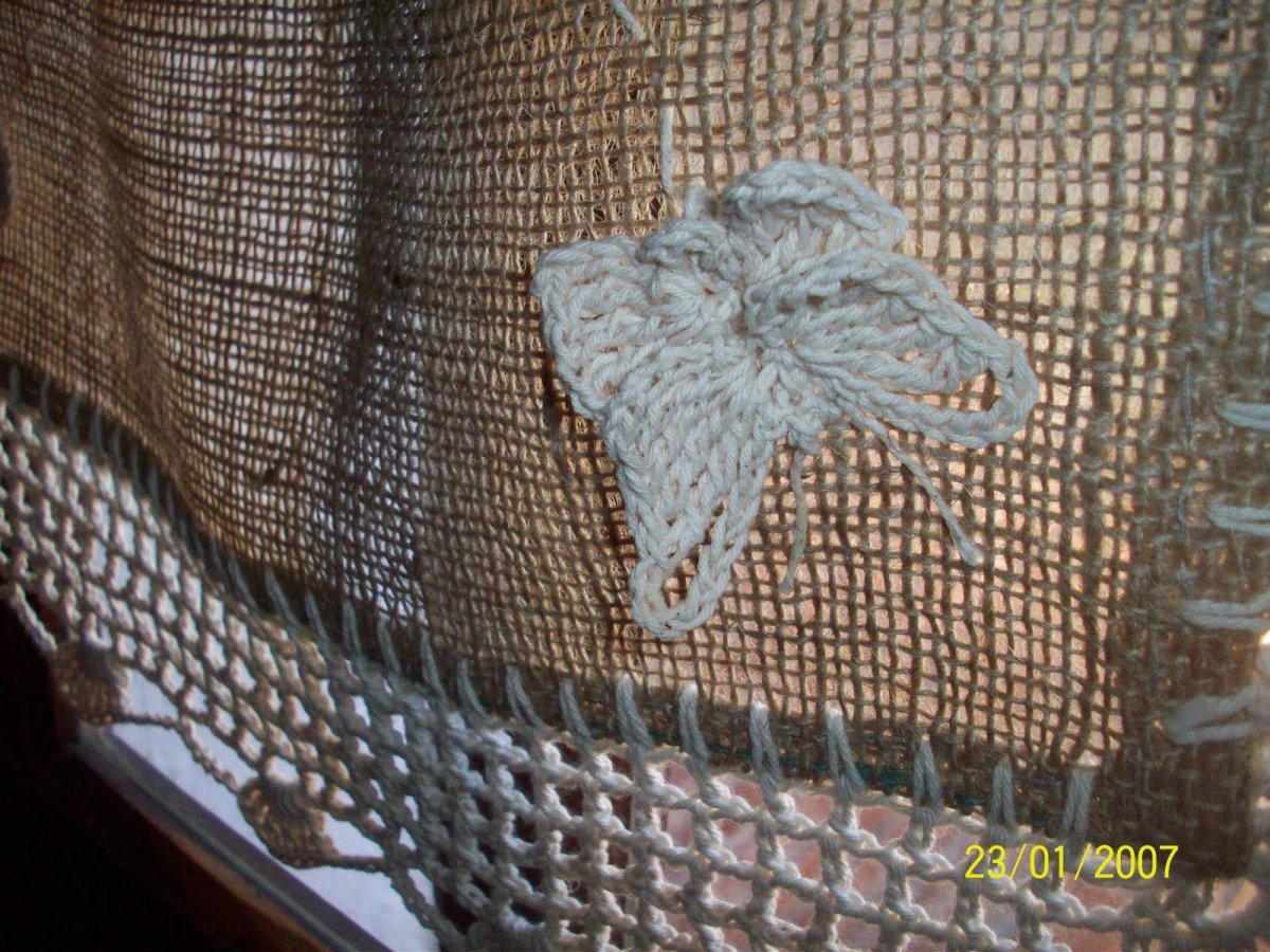 Занавески из Мешковины 1940