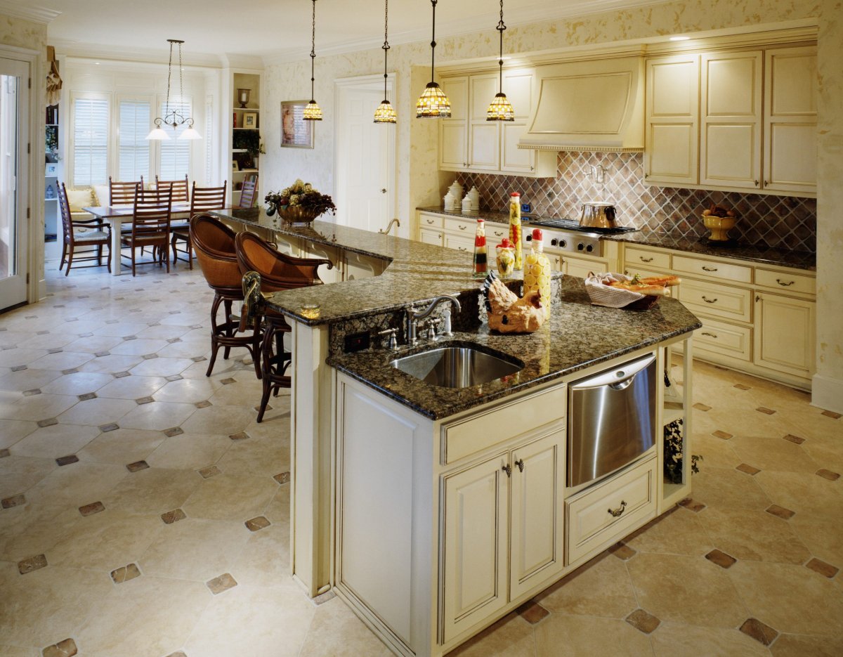 Плитка на кухню столовую