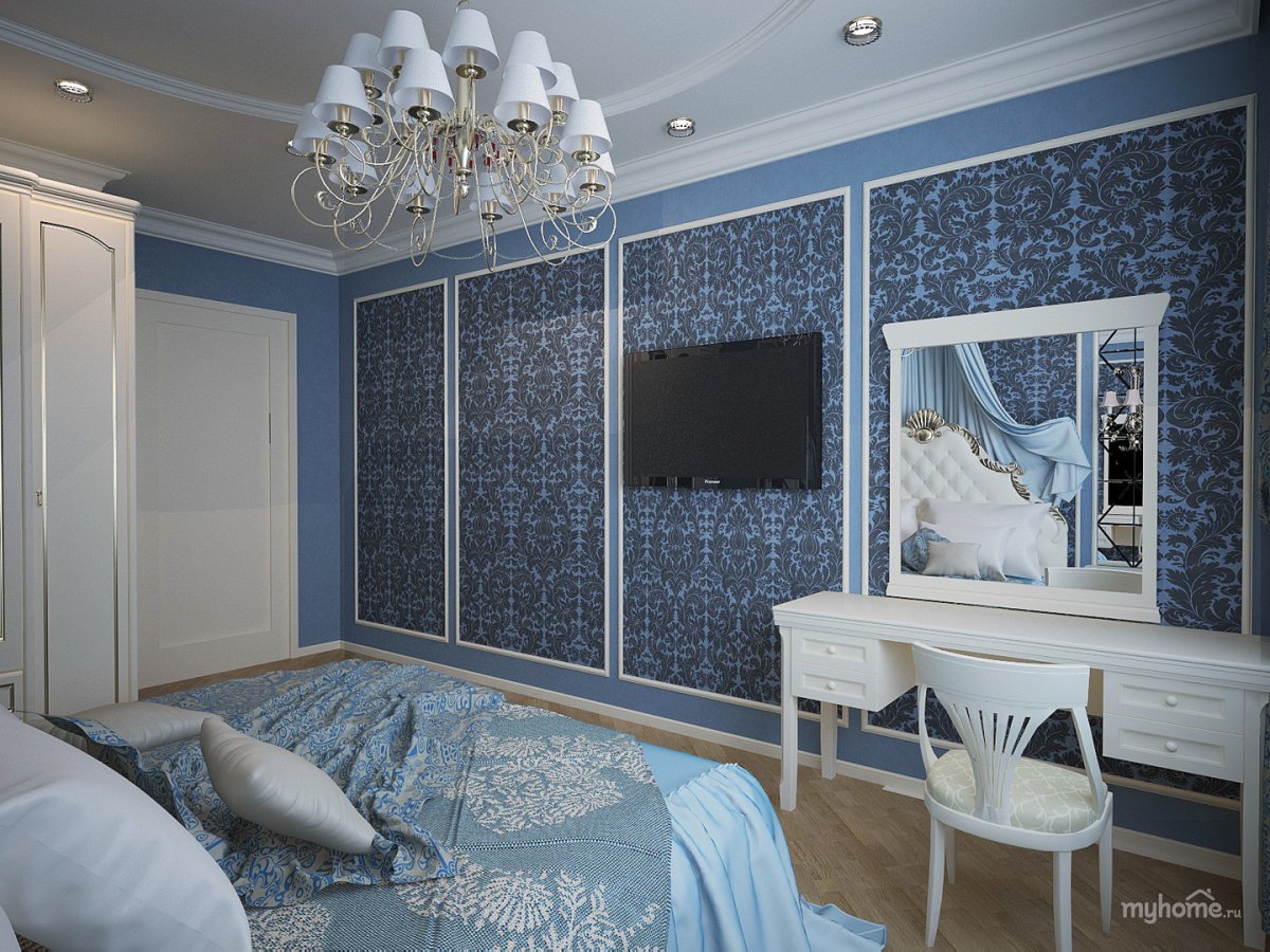 Спальня в стиле современной классики