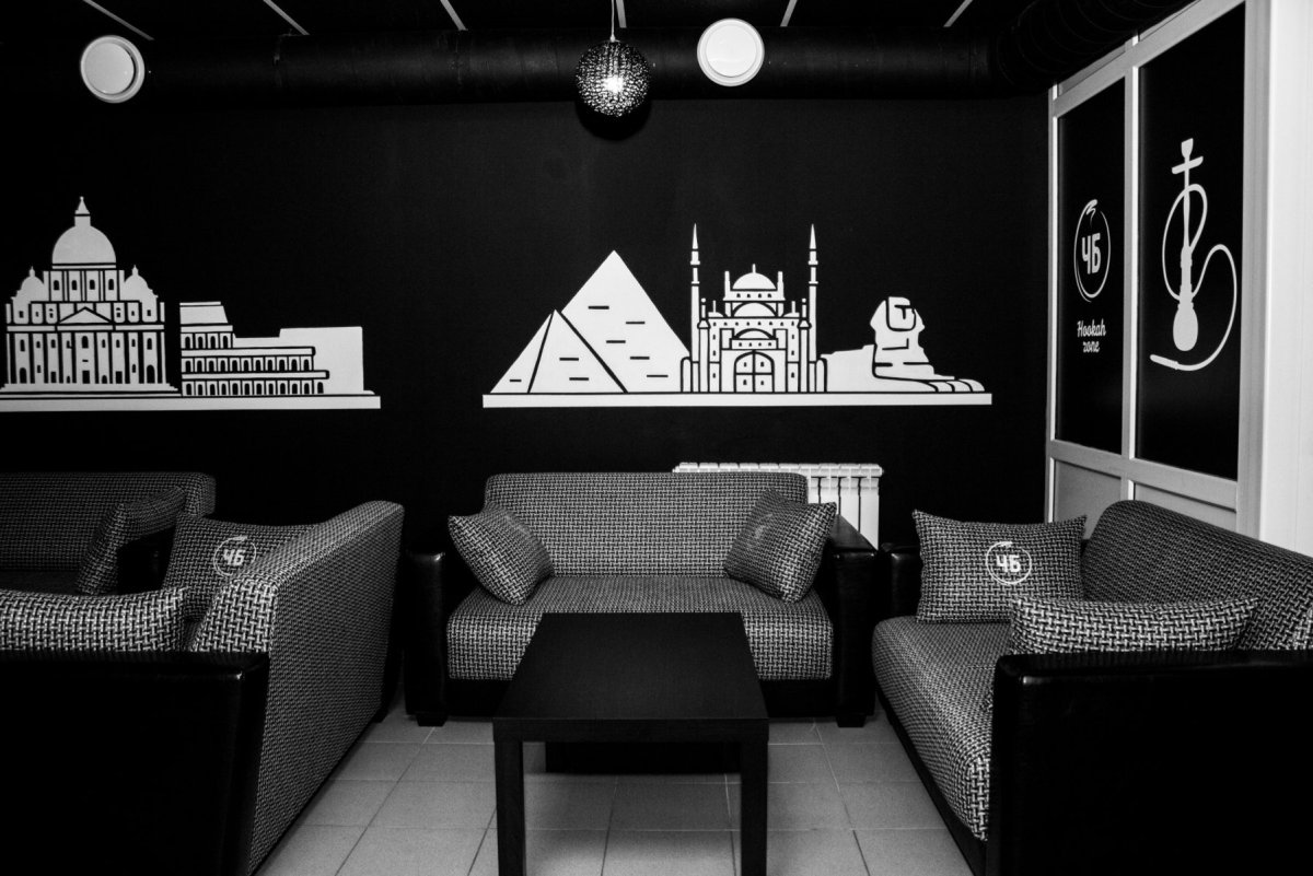 Интерьер чб