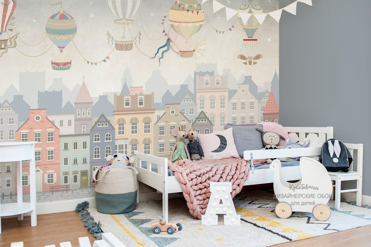 Фотообои домики в детскую
