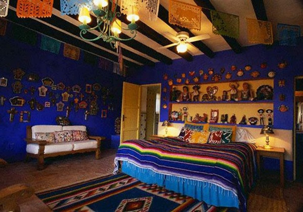 Интерьер мексиканский стиль пинтерес