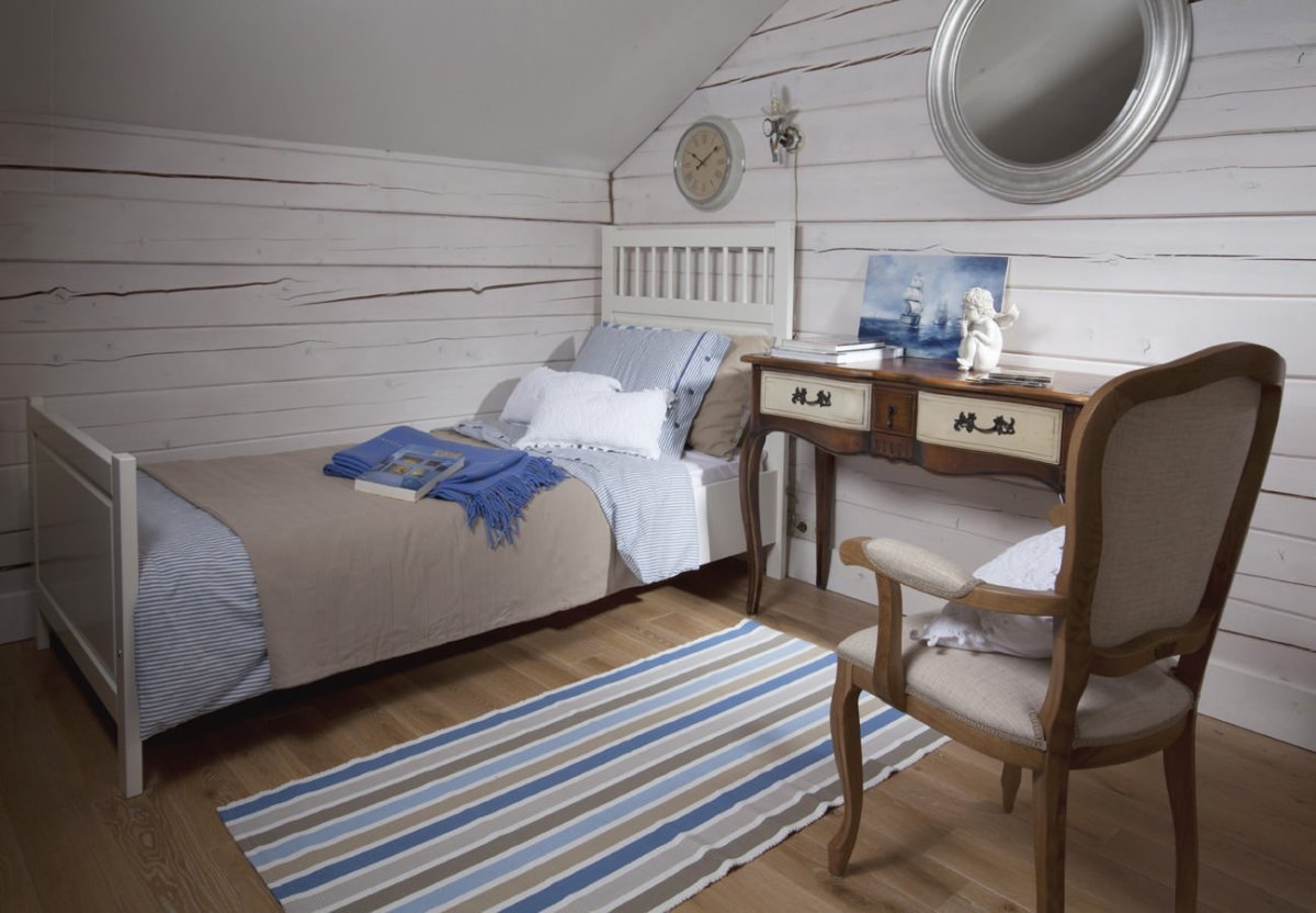 Детская комната в деревянном доме