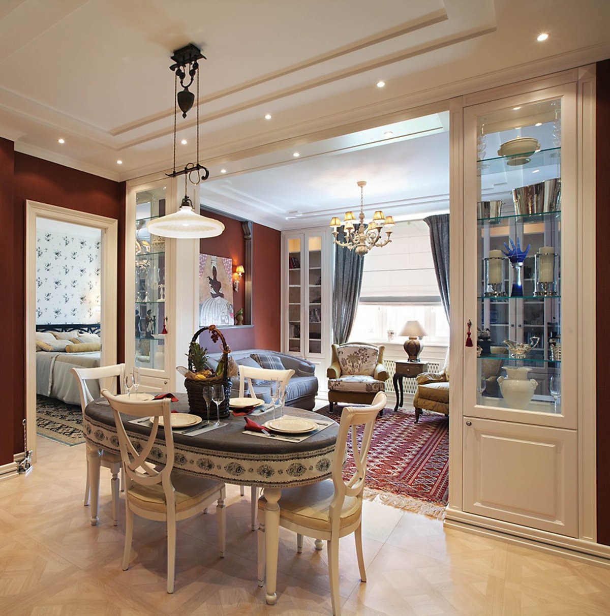 Американский дом интерьер