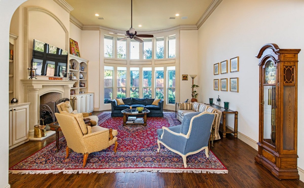 Американский дом интерьер