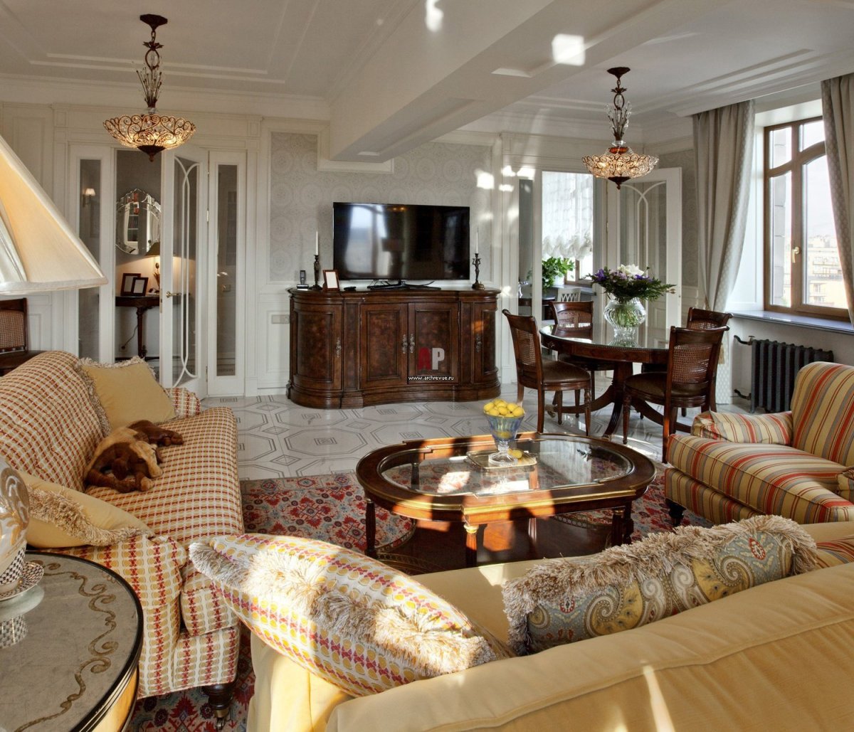 Интерьер в микенском стиле