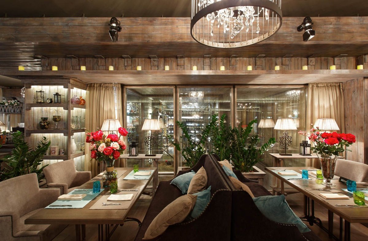 Кафе в стиле Кантри