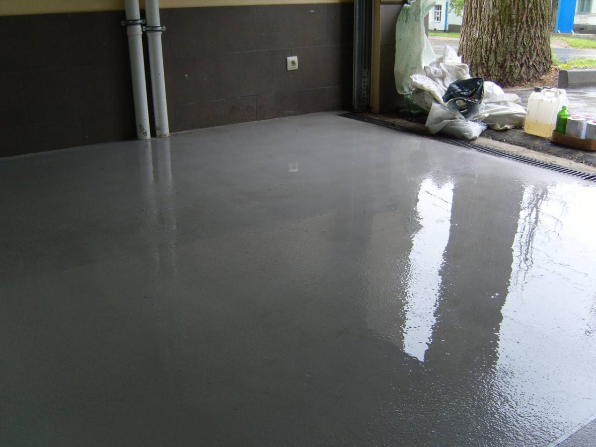 Пол наливной 3д самовыравнивающийся