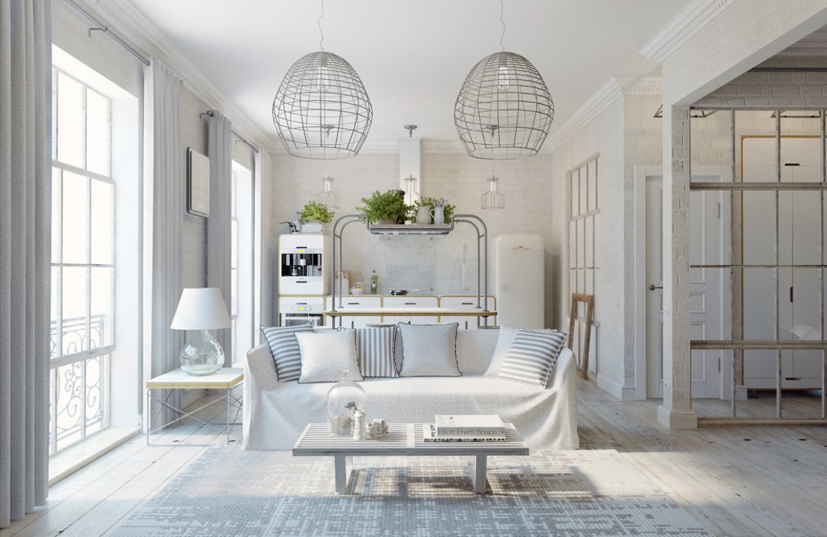 Сканди Шик в интерьере