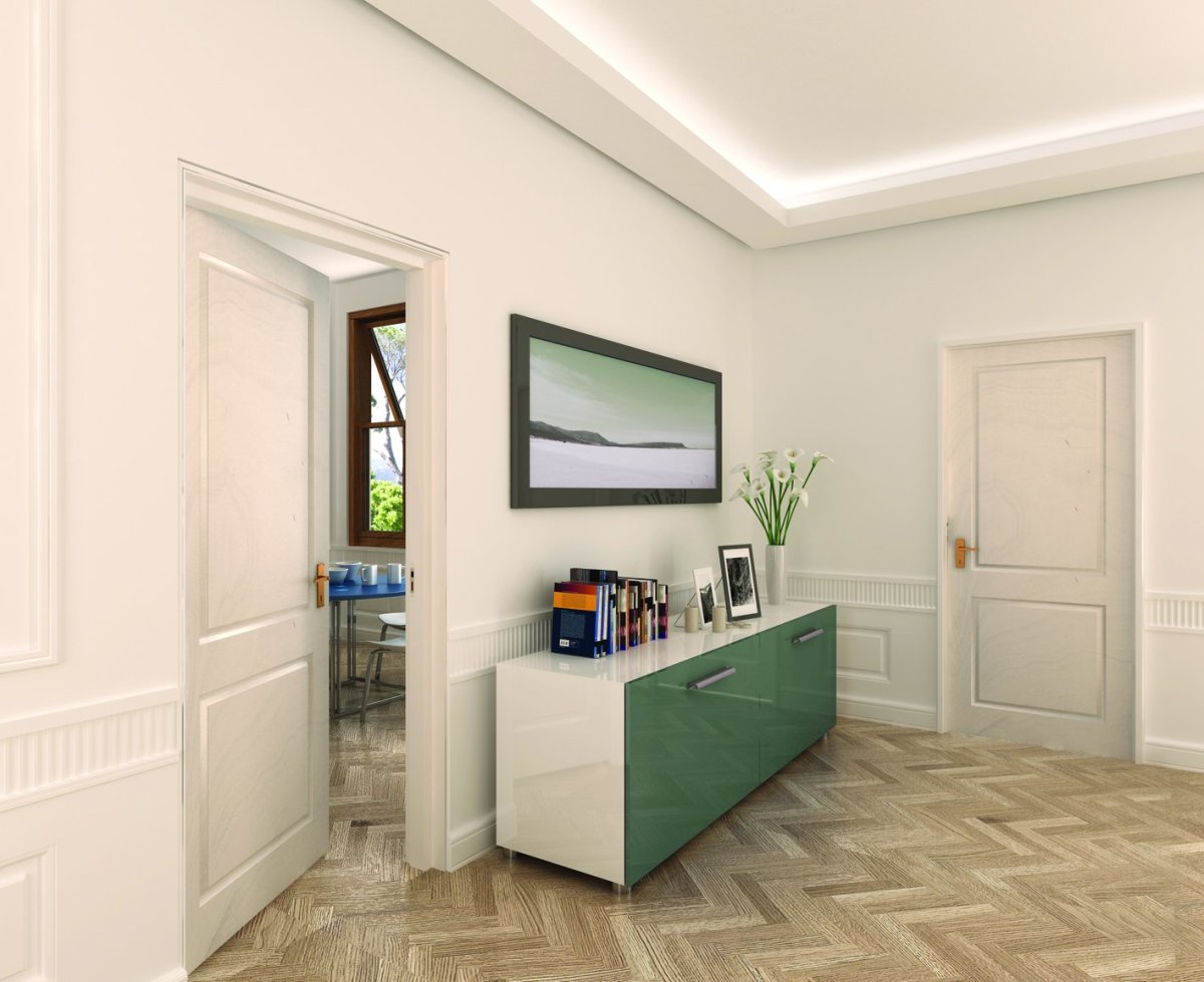 Светло серые стены