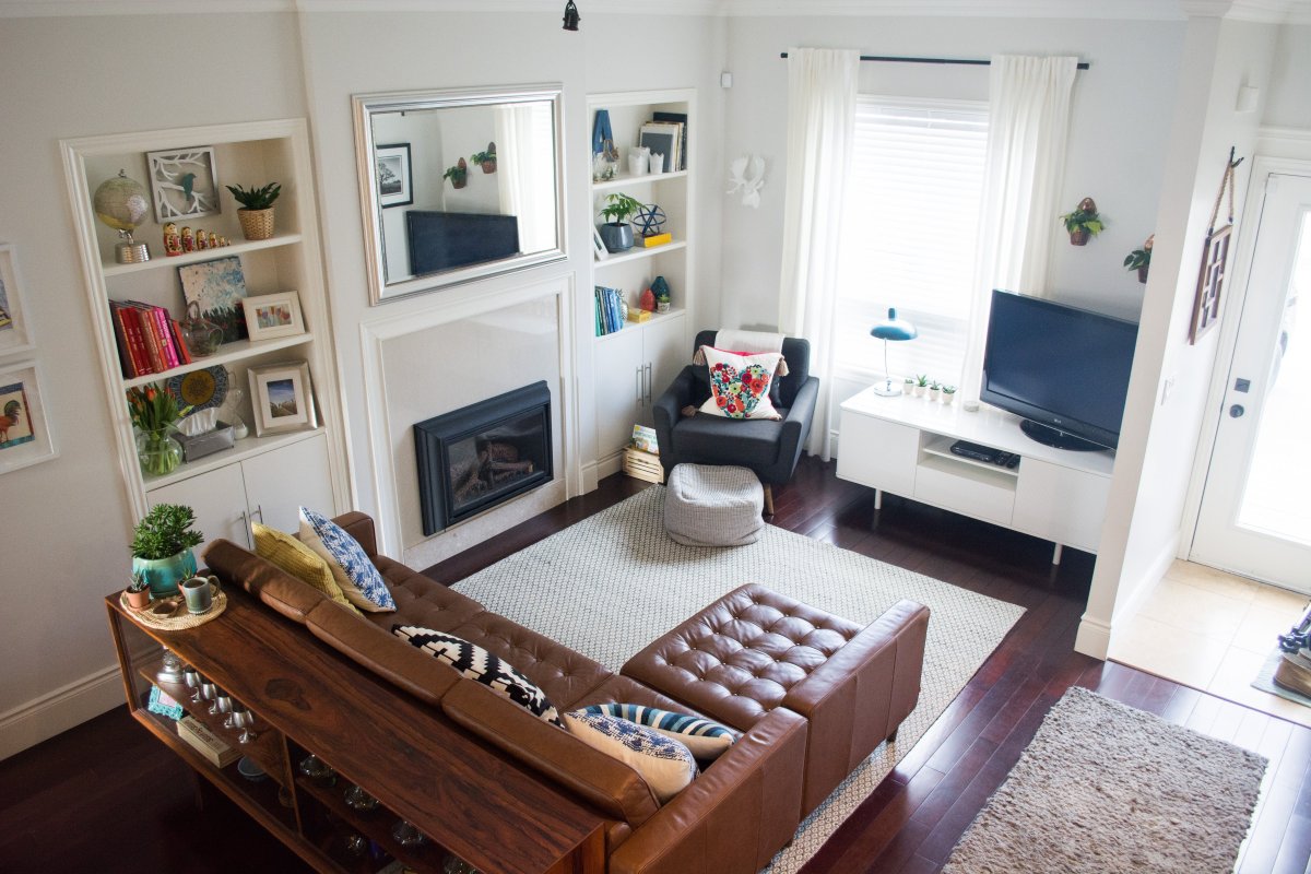 Раззонировать гостиную на детскую пример фото