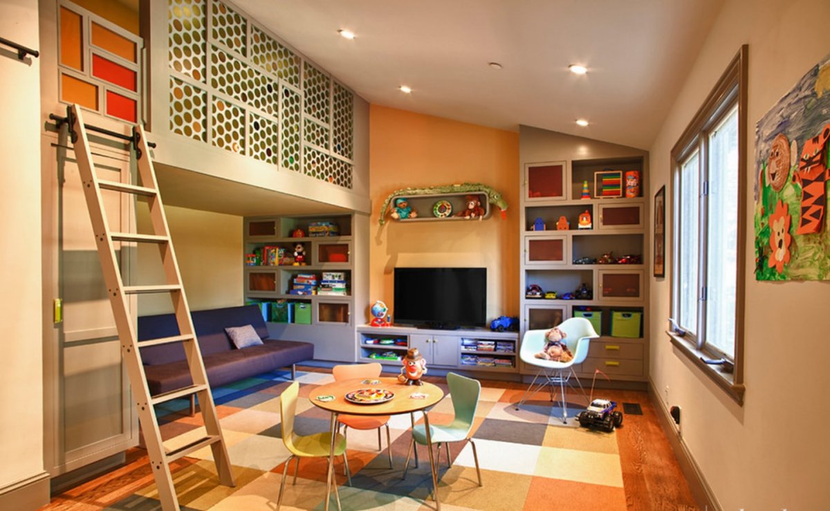 Интерьер детской комнаты