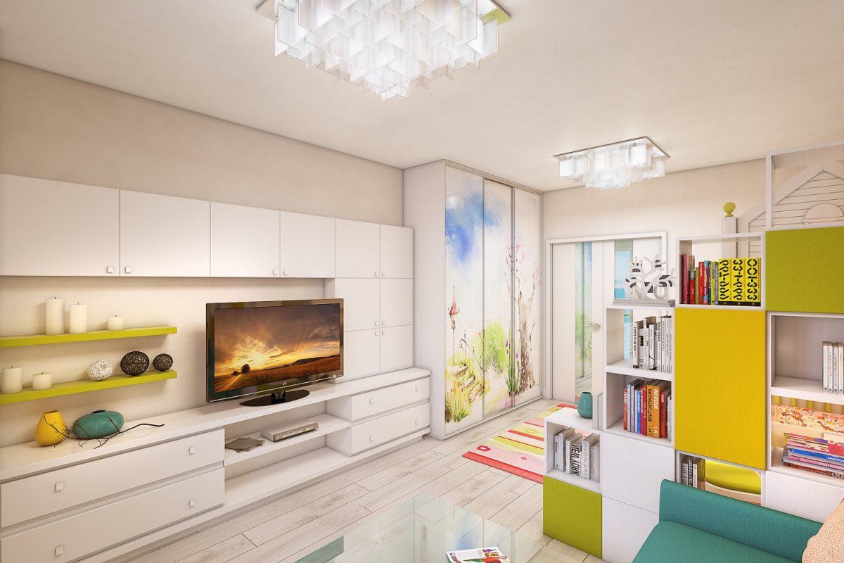 Зонирование детской