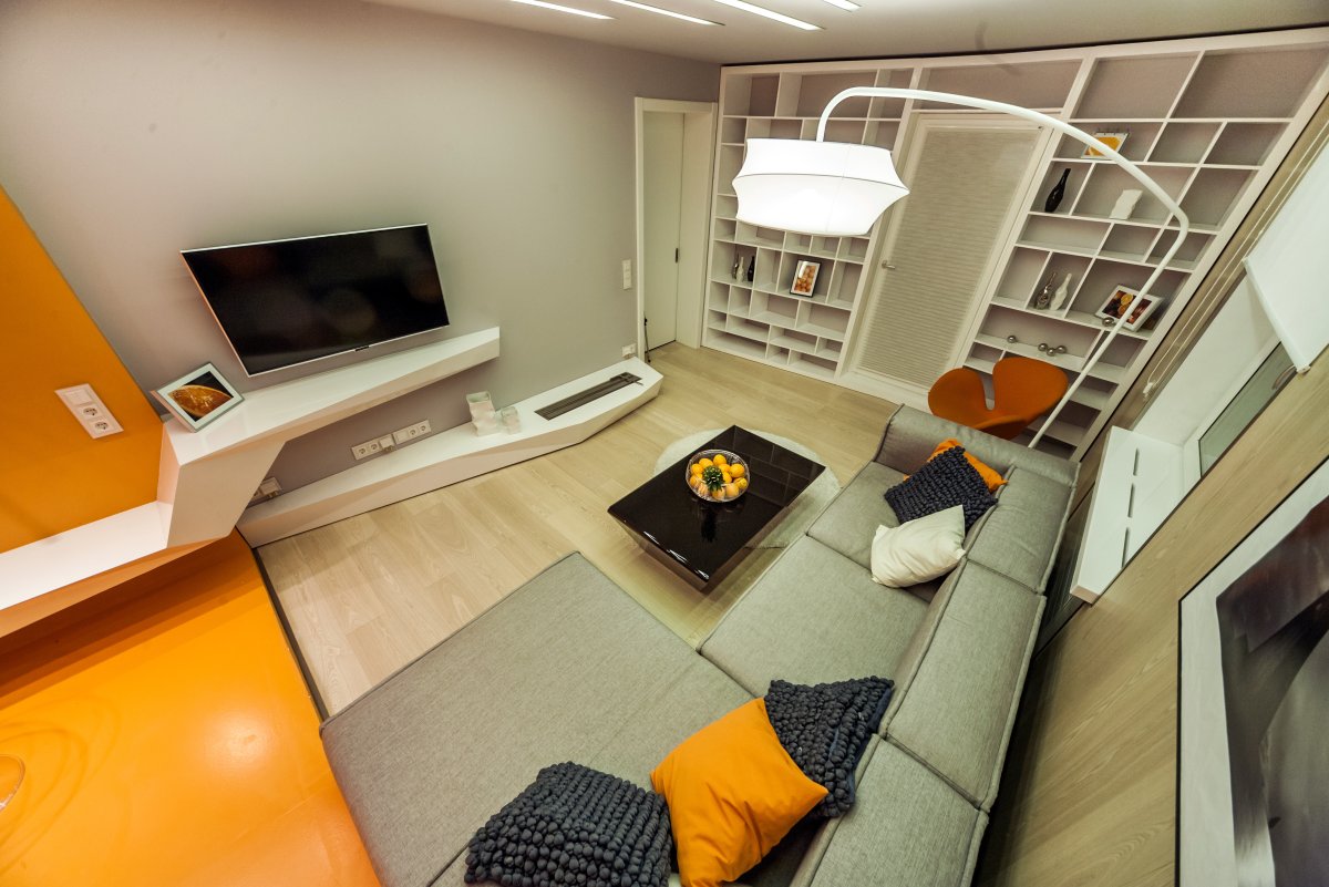 Гостиная и детская в одной комнате 18 кв м икеа