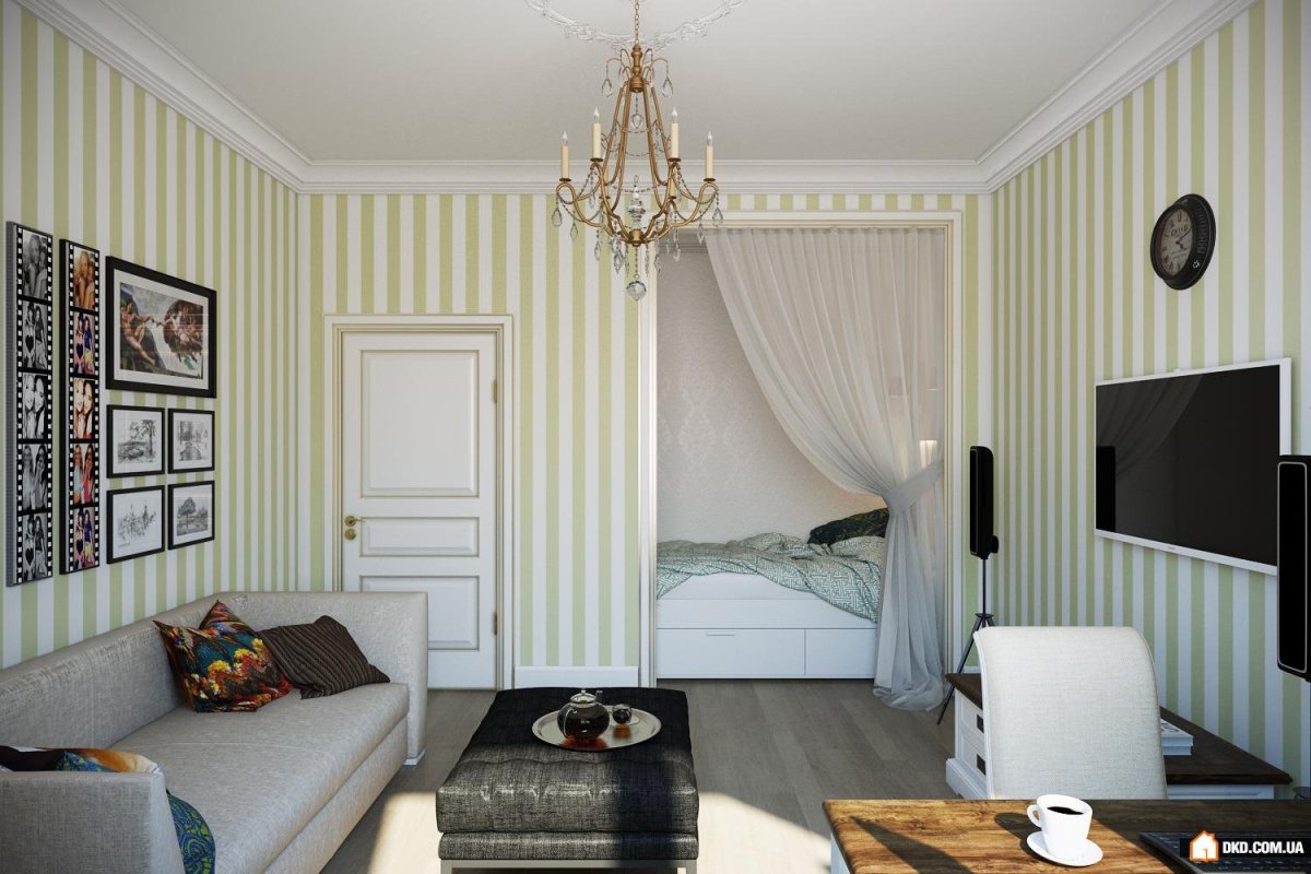 Интерьер сталинки в классическом стиле