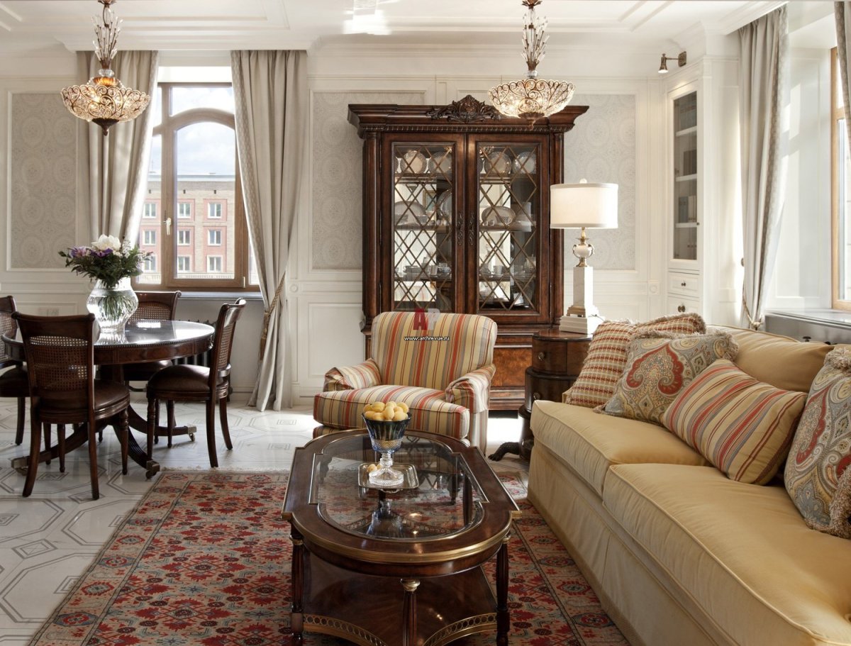 Квартира сталинка в стиле Прованс