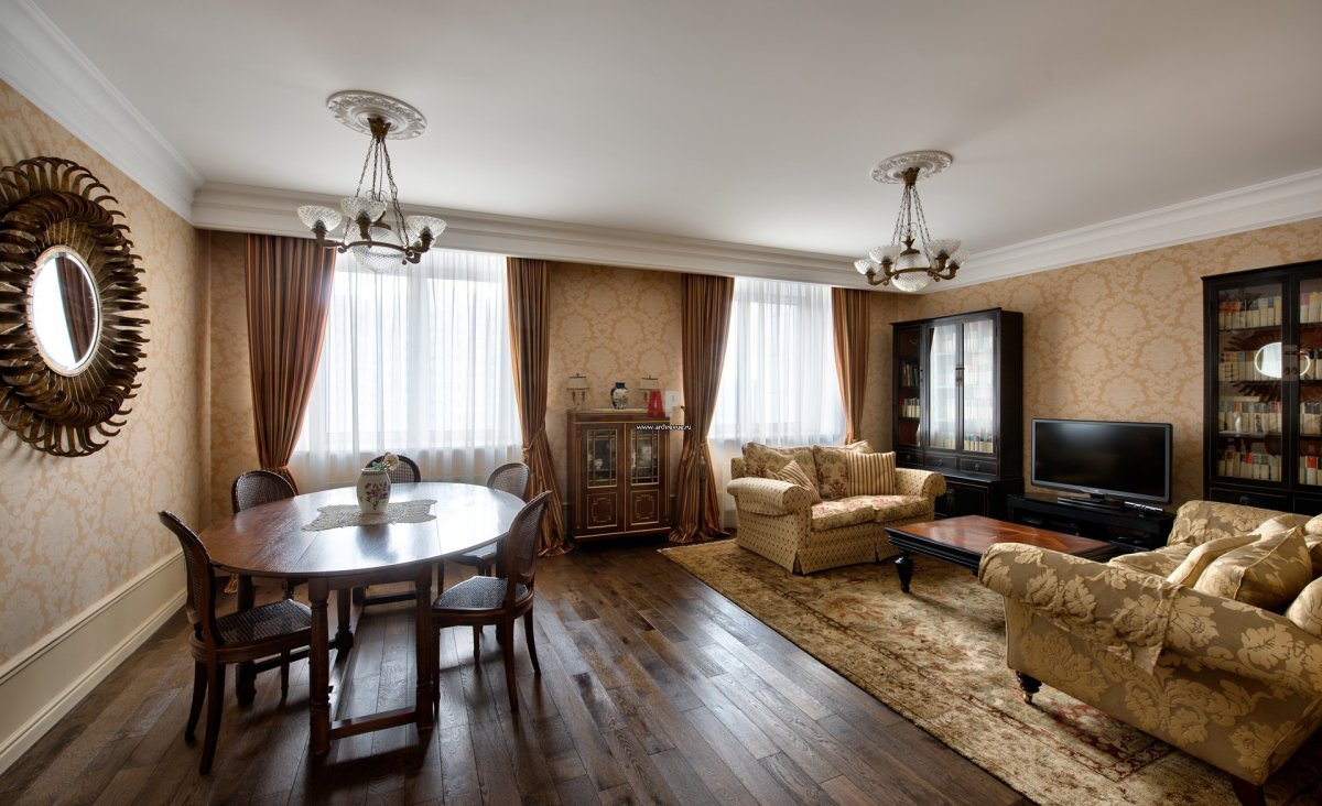 Классический стиль в интерьере квартиры