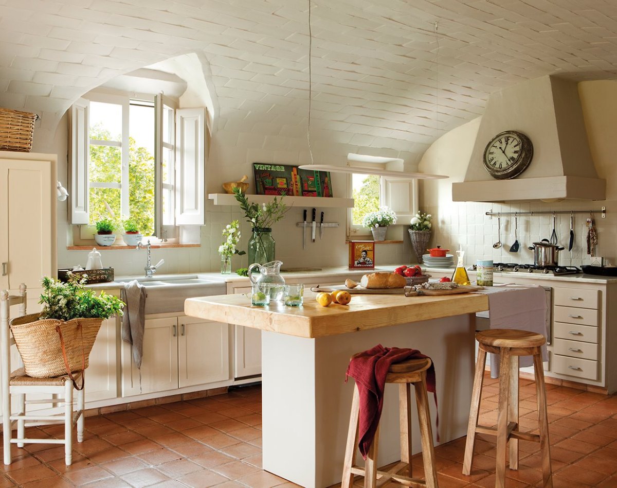 Фермерский стиль в интерьере