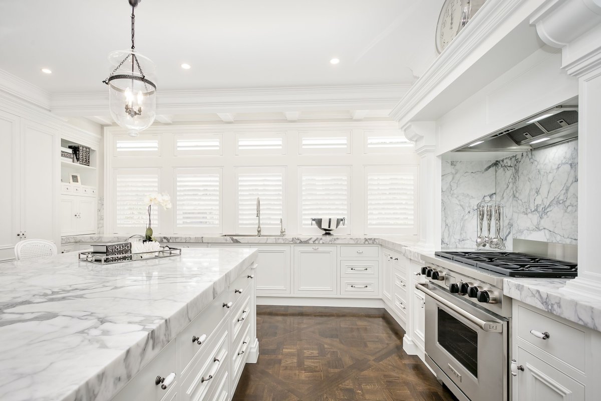 Кухня мечта белый мрамор