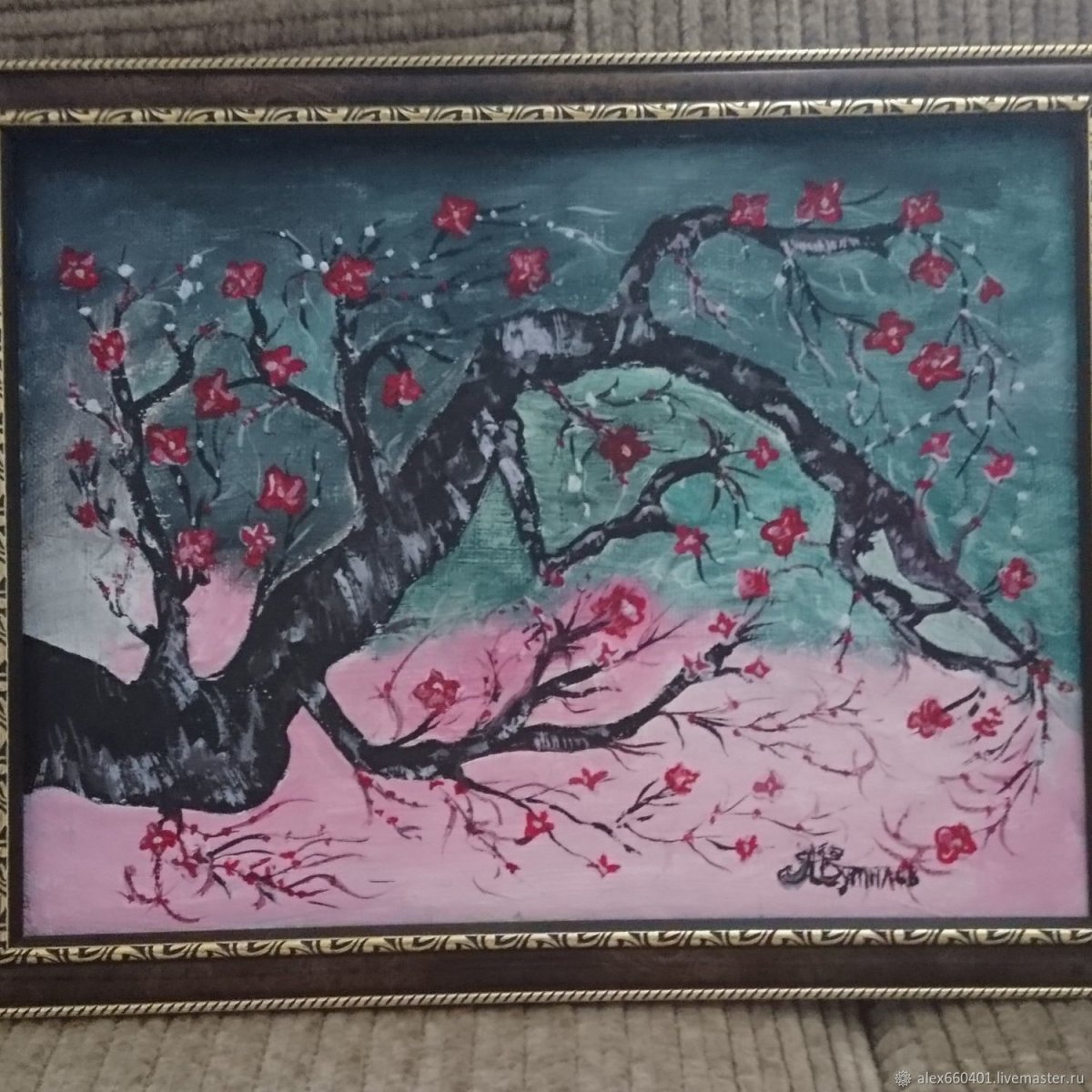 Китайский дракон панно