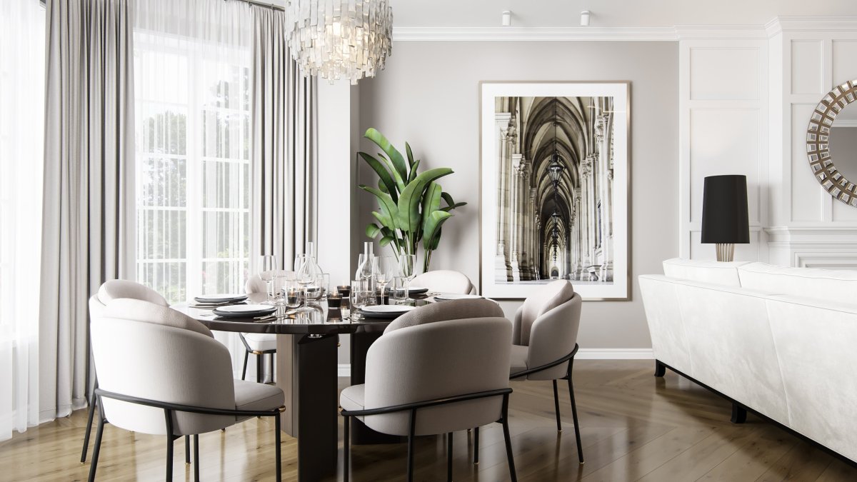 Декор в стиле Минимализм и Неоклассика