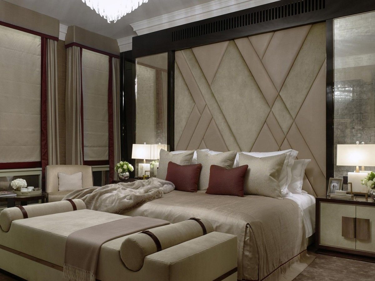 Мягкие стеновые панели арт деко