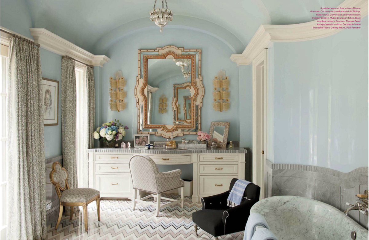 Будуарный интерьер