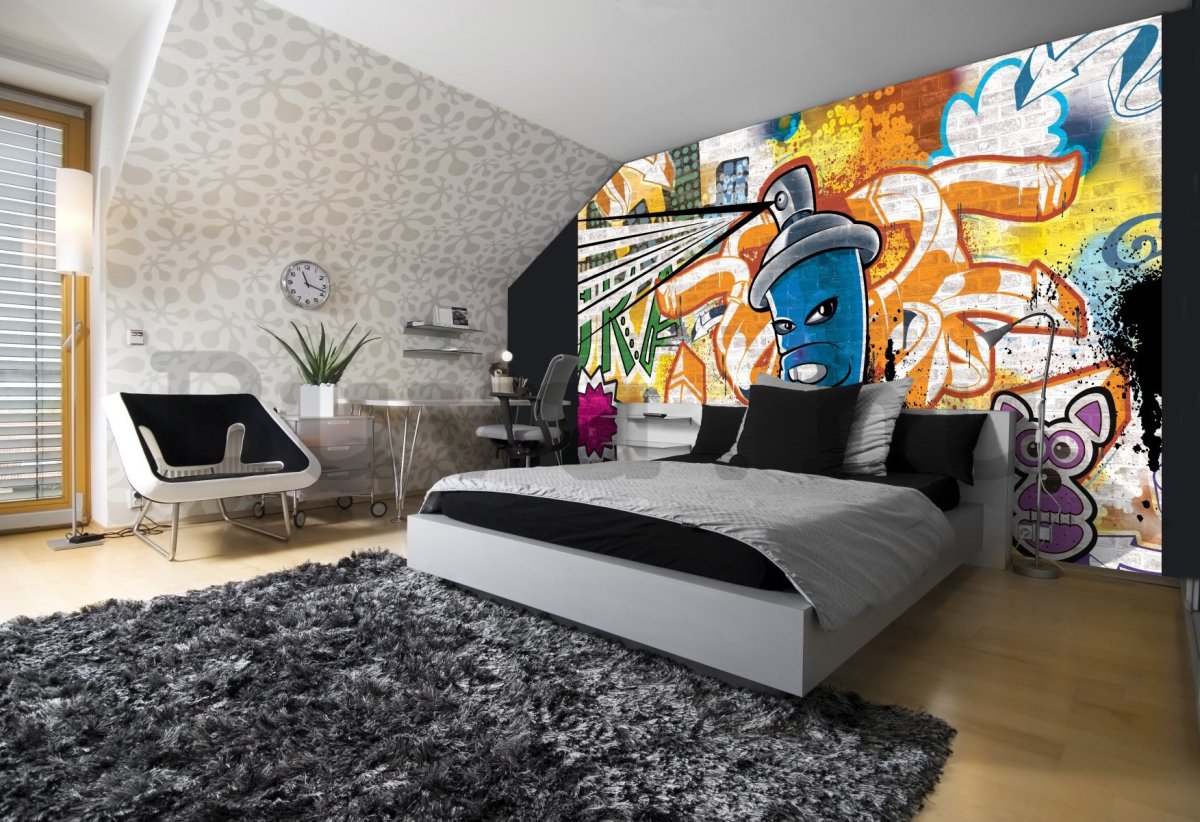 Граффити на стене