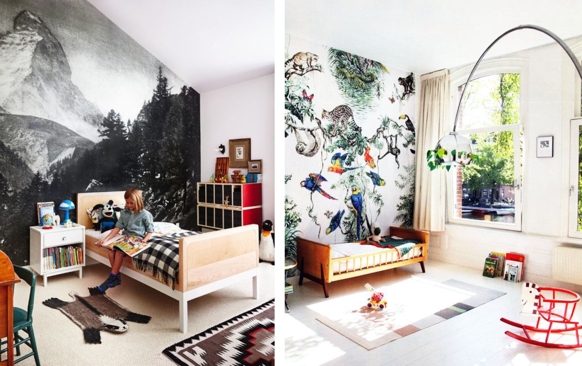 Молодежные фотообои в комнату