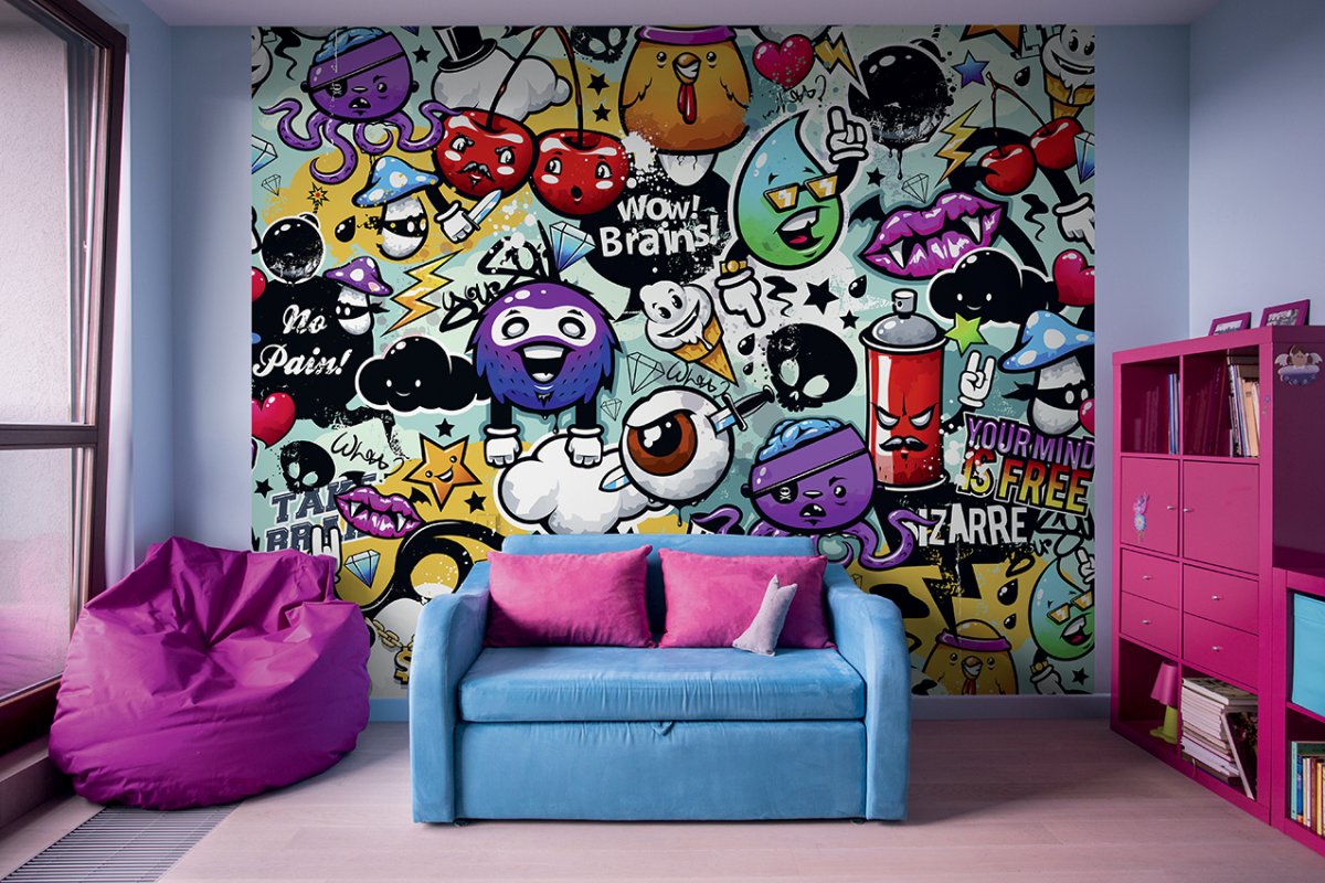 Комната в стиле Марвел для мальчика