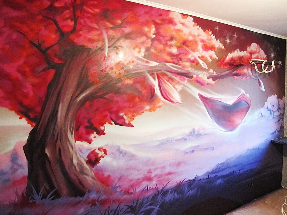 Роспись стен в стиле фэнтези