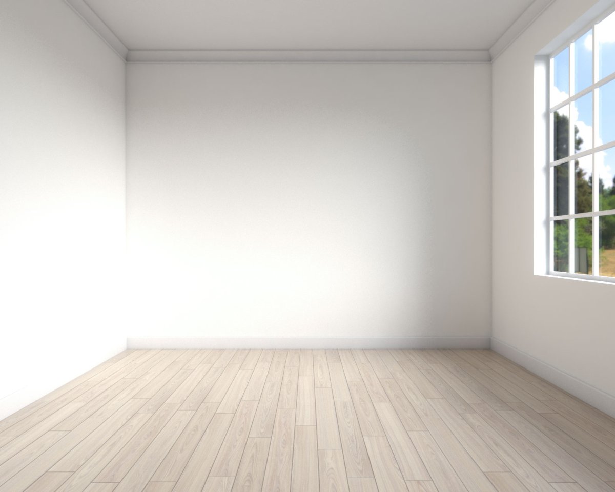 Шаблон пустой комнаты