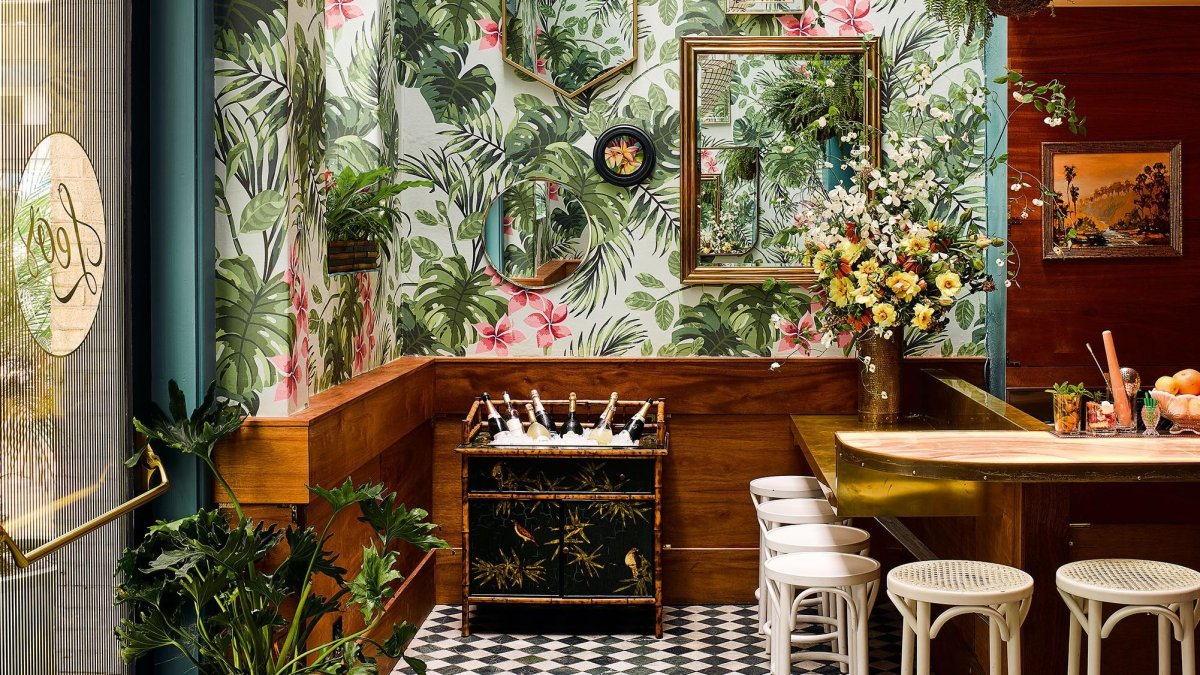 Тропический стиль в интерьере