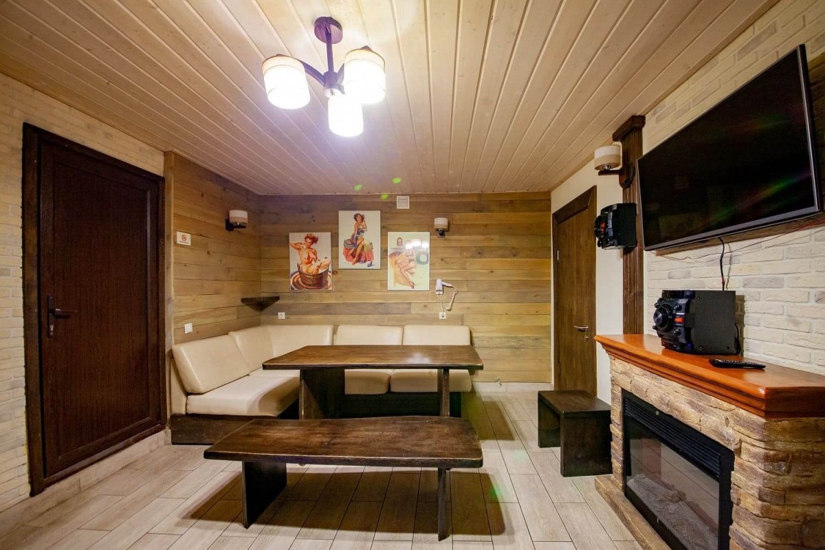 Дом-баня интерьер