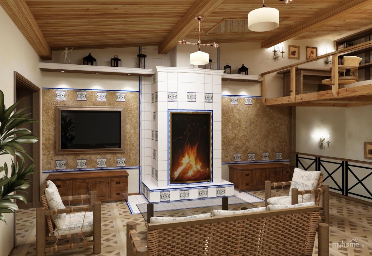 Современная баня интерьер