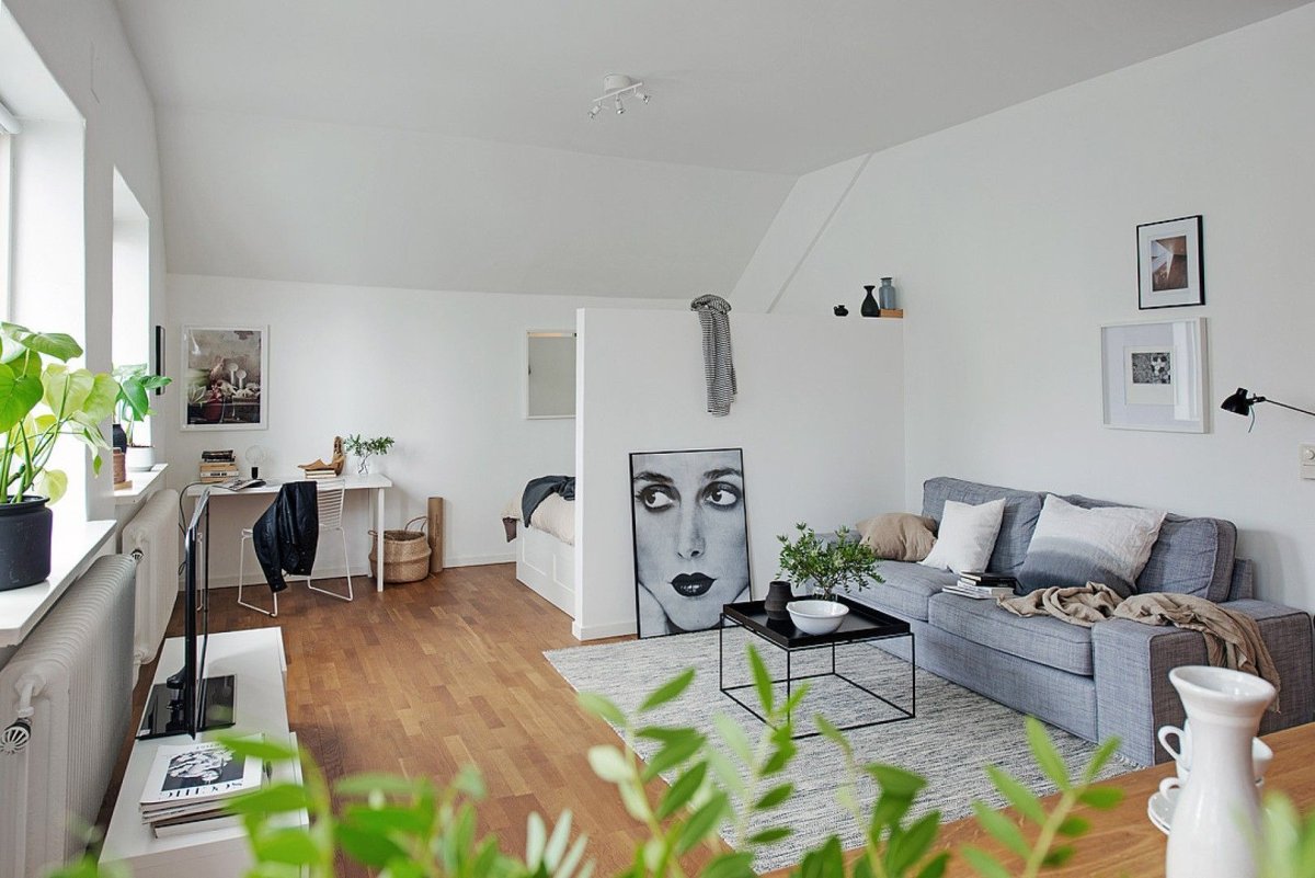 Стильная маленькая квартира