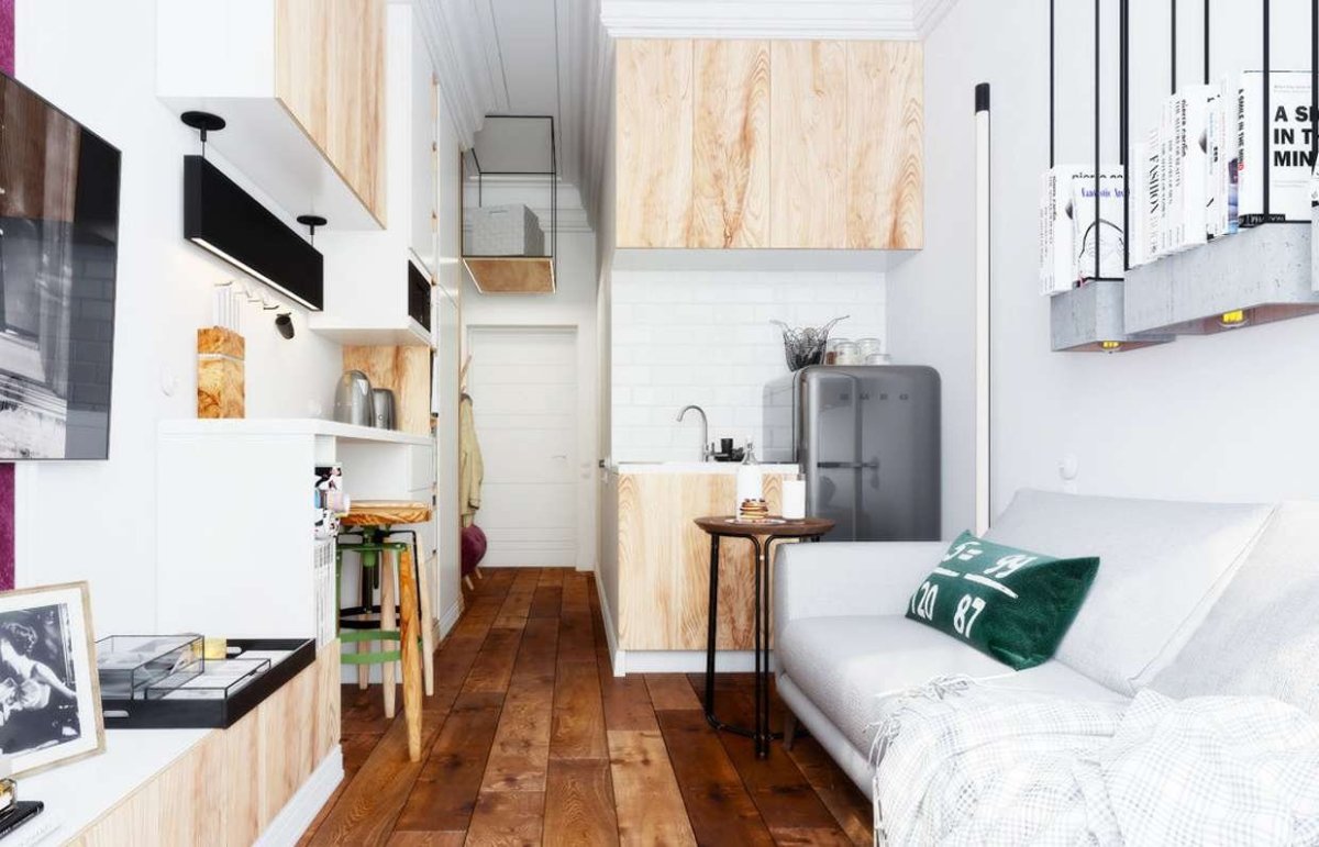 Кухня гостиная 15 кв планировка