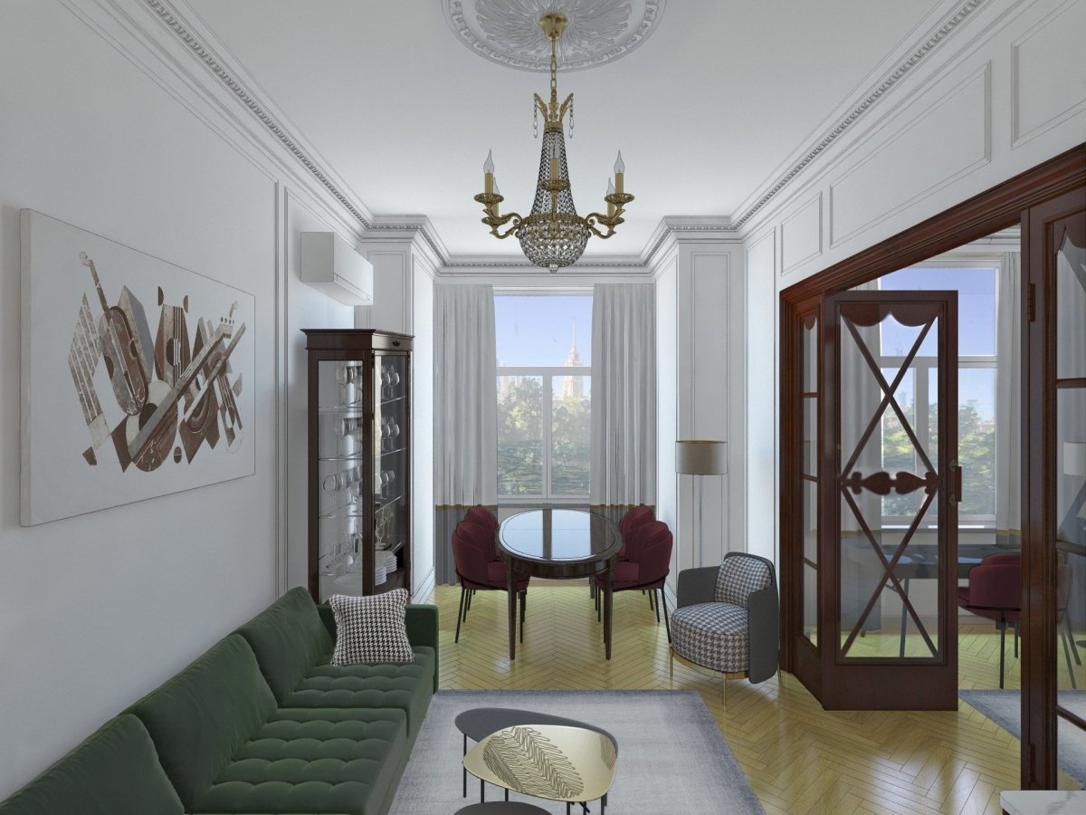 Мебель поздний сталинский Ампир