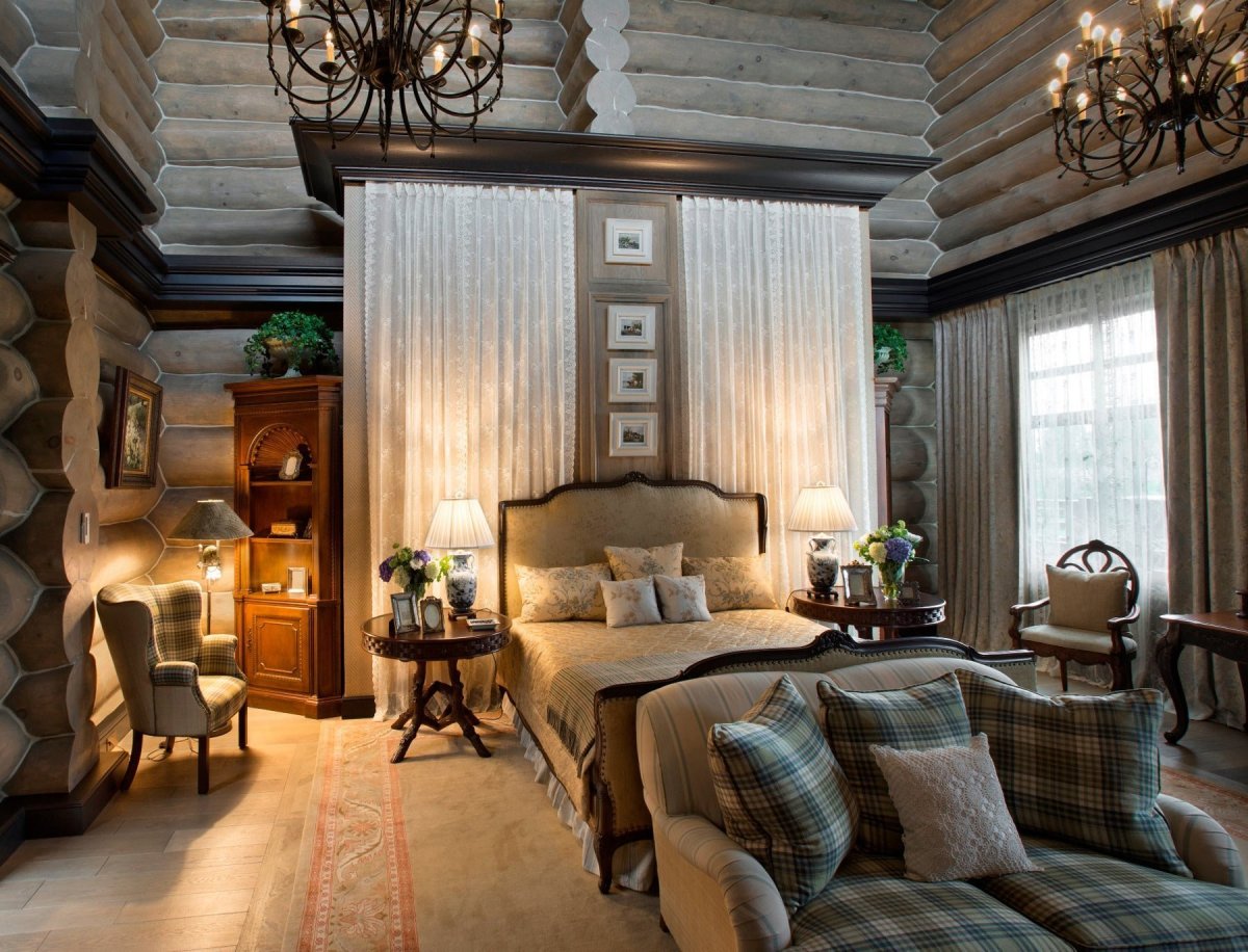 Шторы для загородного дома