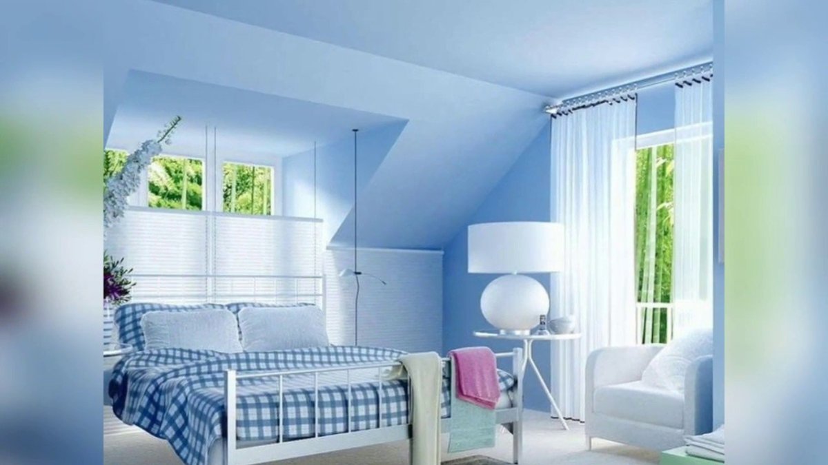 Голубая спальня