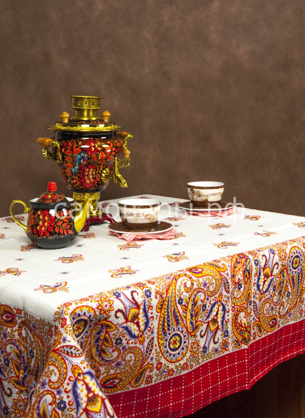 Скатерть Хохлома