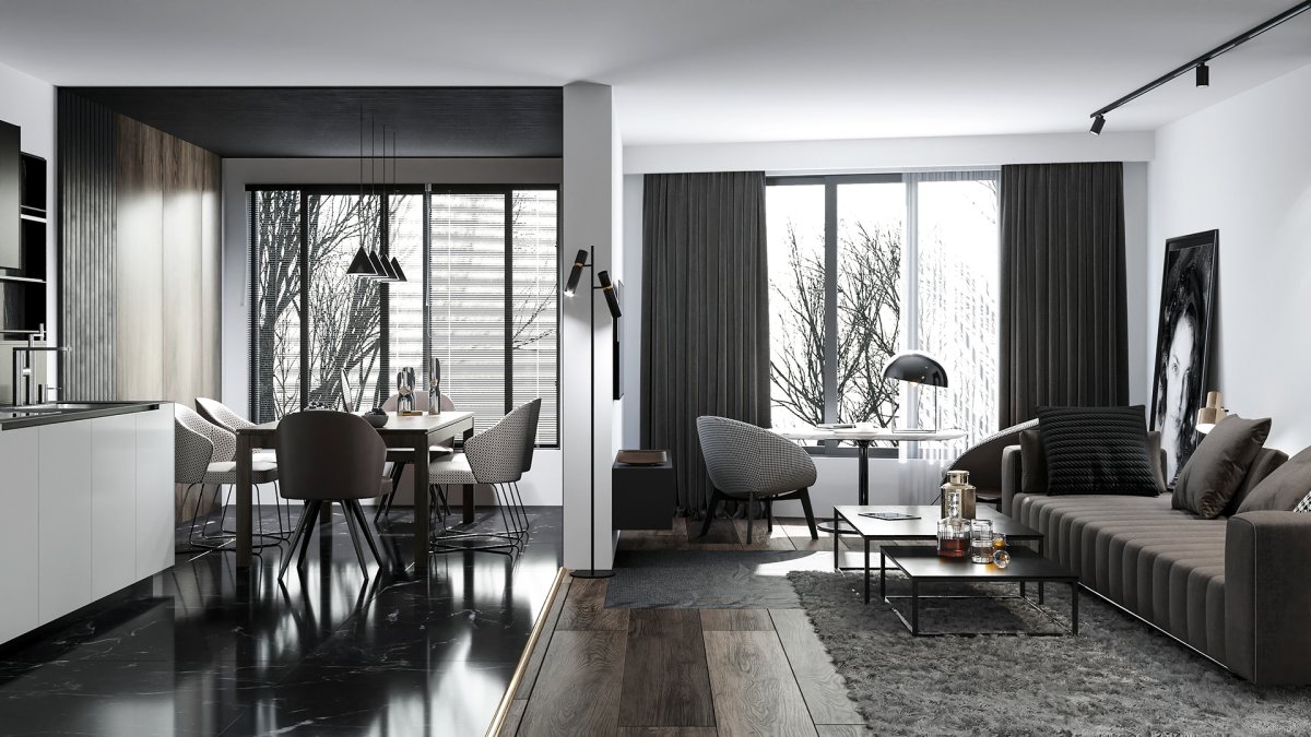 Стиль Contemporary в интерьере