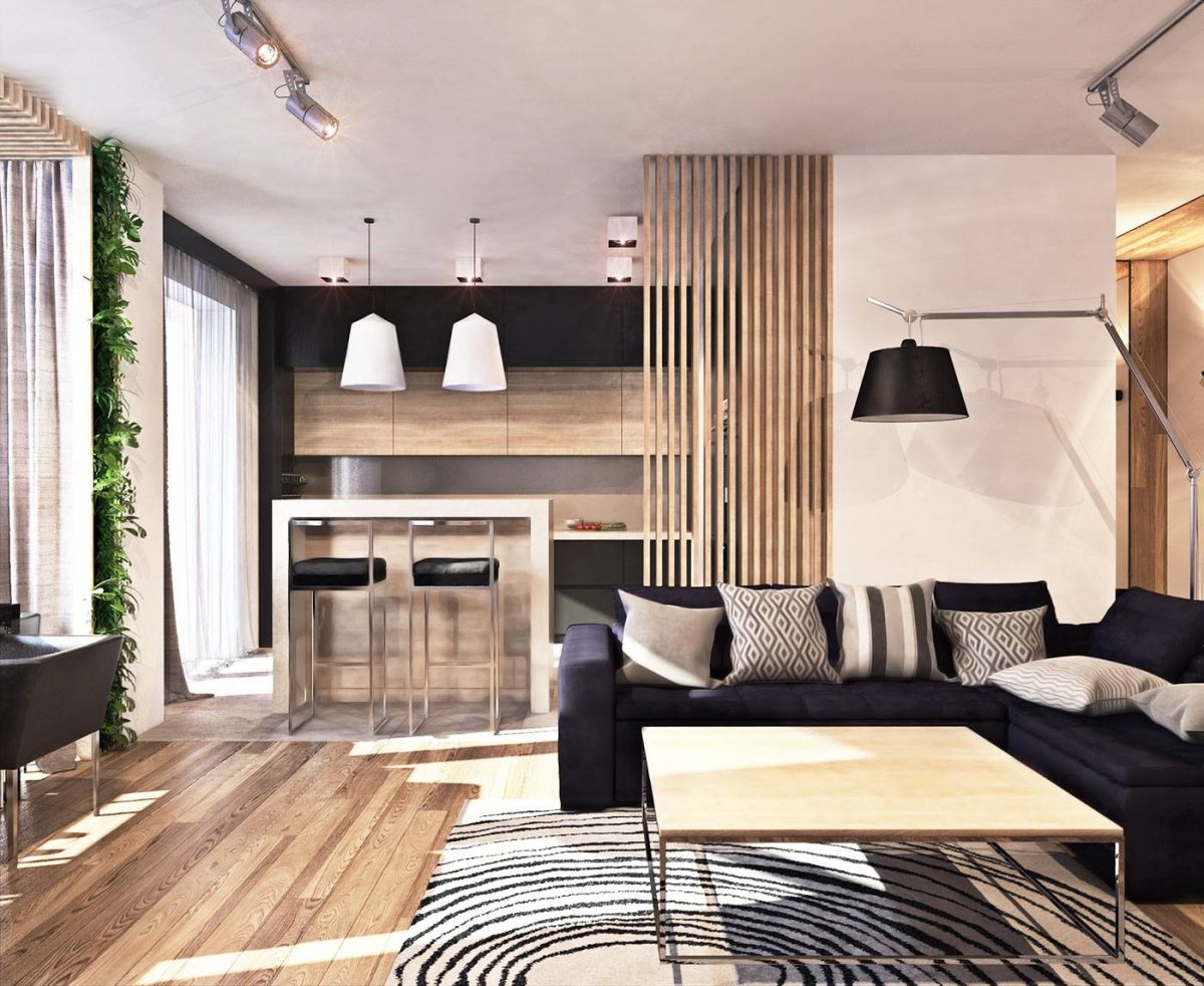 Контемпорари стиль в интерьере